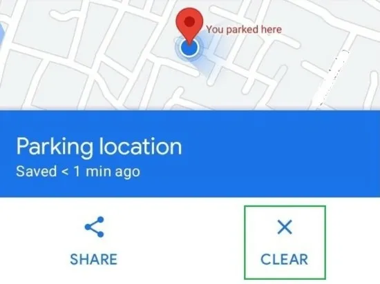 google parking