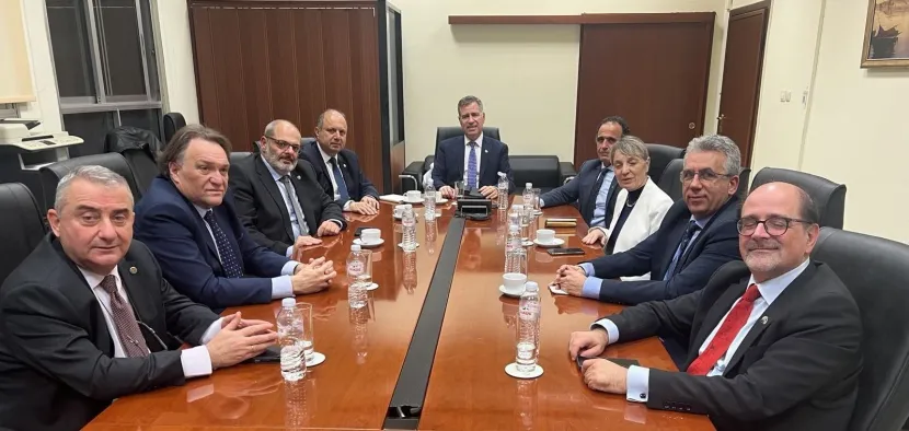 Συνάντηση των Πρυτανικών Αρχών του Διεθνούς Πανεπιστημίου της Ελλάδος και του Αριστοτελείου Πανεπιστημίου