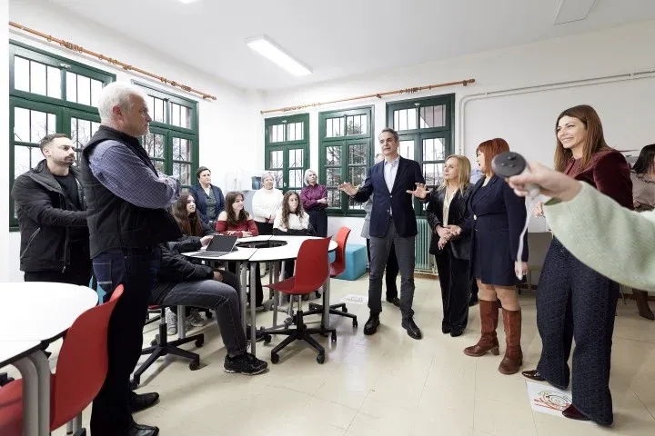 Επίσκεψη Μητσοτάκη στο Κέντρο Καινοτομίας Ηπείρου