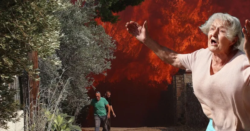 Φωτιά στην Κερατέα