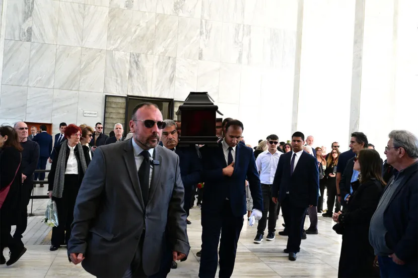 κηδεία του Βασίλη Ρίζου