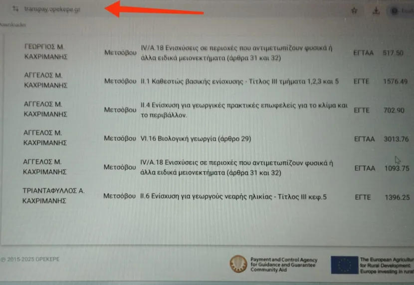 Έγγραφα ΟΠΕΚΕΠΕ