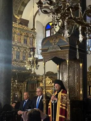 Τον Οικουμενικό Πατριάρχη Βαρθολομαίο συνάντησε ο Υφυπουργός Παιδείας, Θρησκευμάτων και Αθλητισμού, Νίκος Παπαϊωάννου