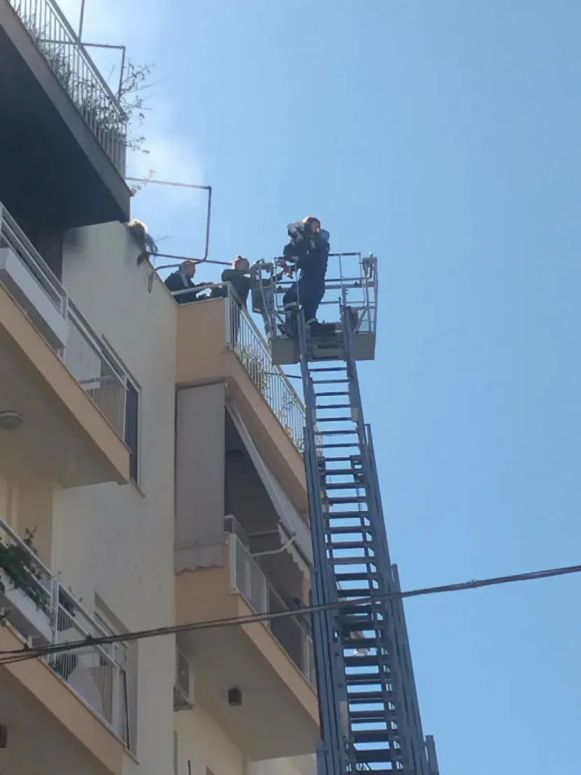 Φωτιά στην Πάτρα