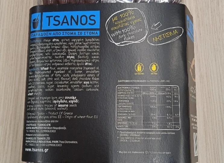 Ανακαλούνται κουλούρια μετά τον εντοπισμό αλλεργιογόνου ουσίας