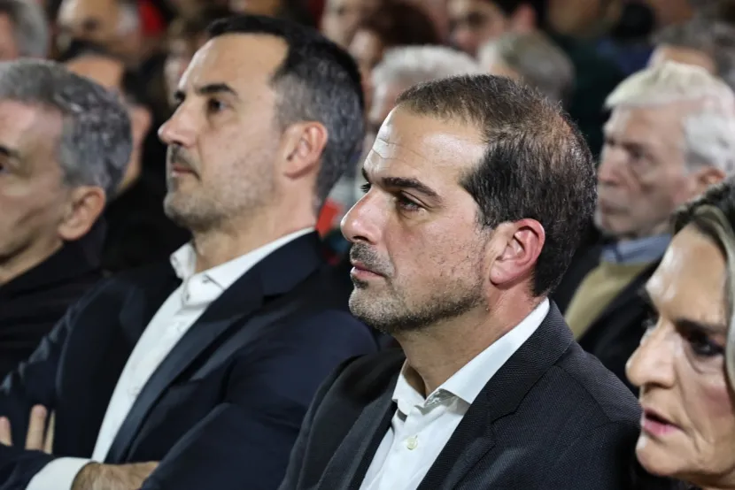 Γαβριήλ Σακελλαρίδης και Αλέξης Χαρίτσης