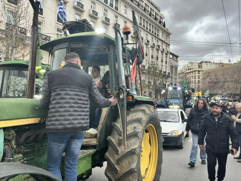 Αγρότες στο Σύνταγμα