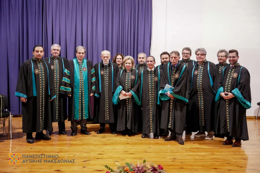  Επίτιμος Διδάκτορας του Πανεπιστημίου Δυτικής Μακεδονίας ο Γιώργος Λιάνης