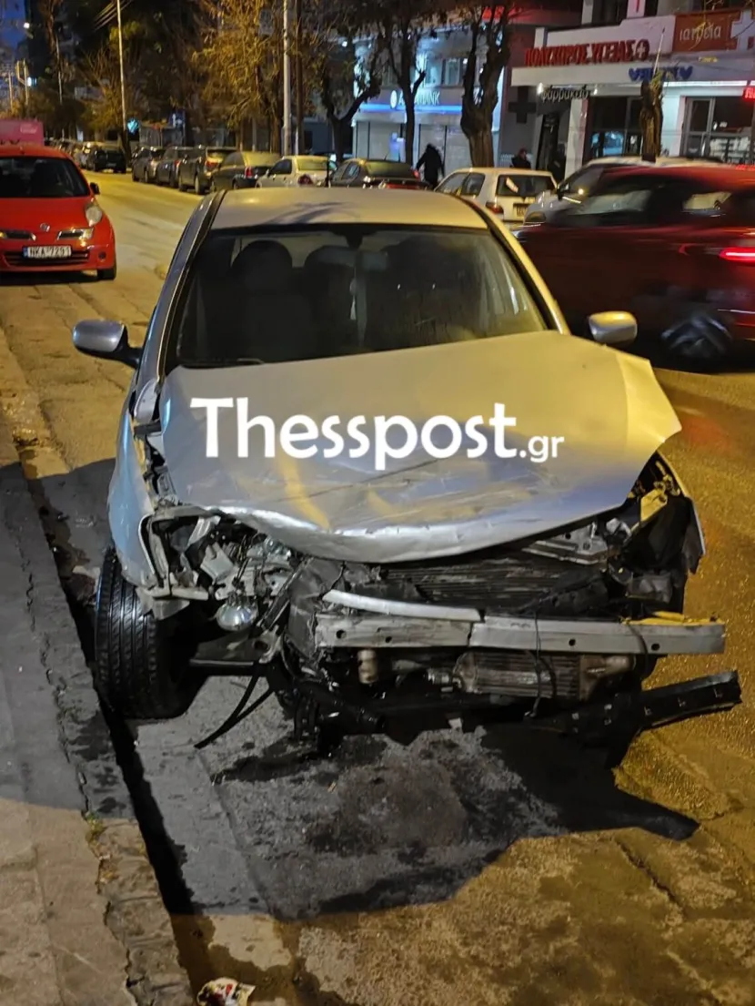 τροχαίο στη Θεσσαλονίκη