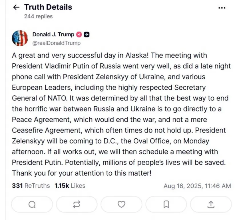 tweet trump