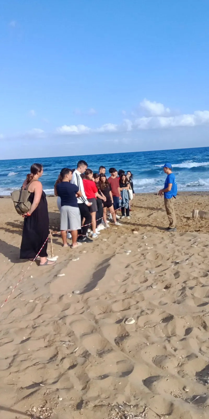 BLEBeach: Εκπαιδευτική Δράση του 4ου ΓΕΛ Ρεθύμνου(Αρσάνιο Λύκειο) &3ου ΓΕΛ Ρεθύμνου με τον ΑΡΧΕΛΩΝ