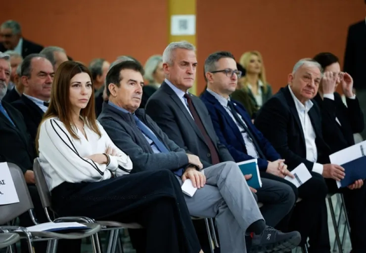 Μιχάλης Χρυσοχοΐδης, Σοφία Ζαχαράκη σε εκδήλωση