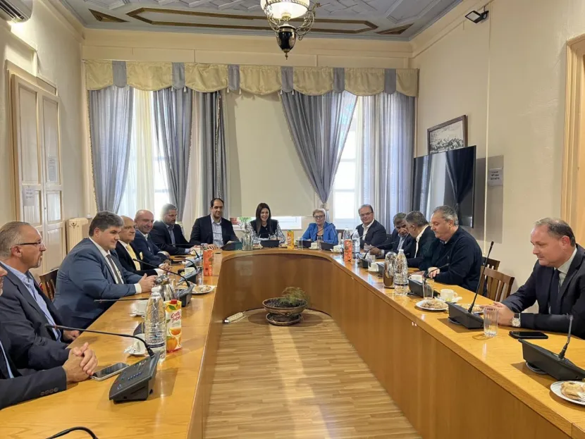Η Σοφία Ζαχαράκη στην Κρήτη