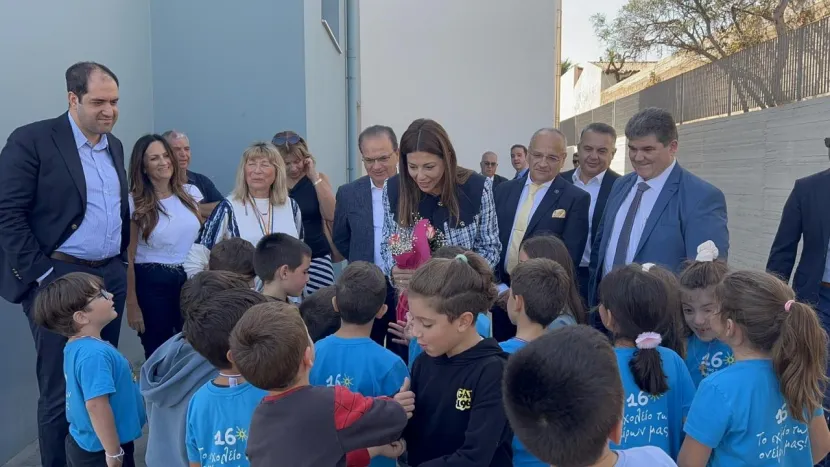 Η Σοφία Ζαχαράκη στην Κρήτη