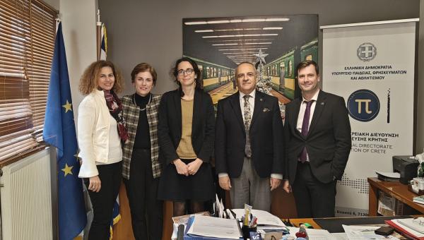 Επίσκεψη Γαλλικών Εκπαιδευτικών Φορέων στην Περιφερειακή Διεύθυνση Εκπαίδευσης Κρήτης