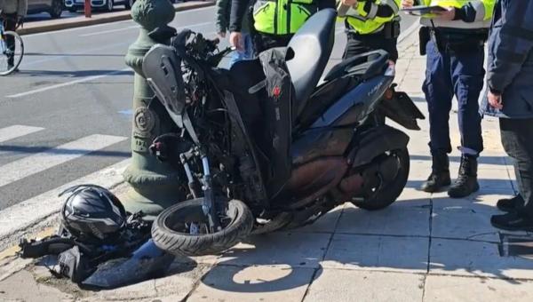 Τροχαίο στο κέντρο της Αθήνας