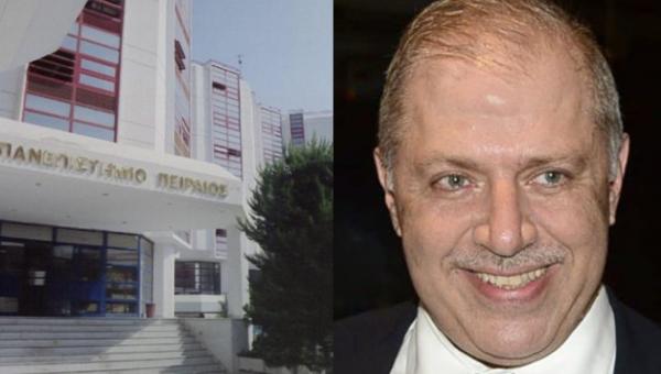 Ο Πρύτανης του Πανεπιστημίου Πειραιά Μιχάλης Σφακιανάκης