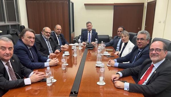 Συνάντηση των Πρυτανικών Αρχών του Διεθνούς Πανεπιστημίου της Ελλάδος και του Αριστοτελείου Πανεπιστημίου