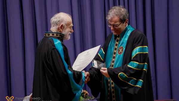 Επίτιμος Διδάκτορας του Πανεπιστημίου Δυτικής Μακεδονίας ο Γιώργος Λιάνης
