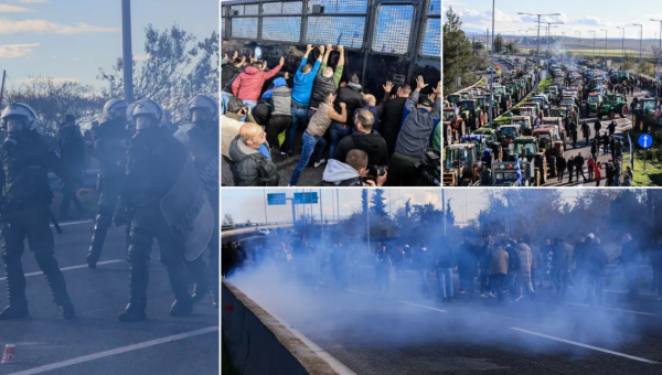 Αγροτικά μπλόκα στη Θεσσαλία