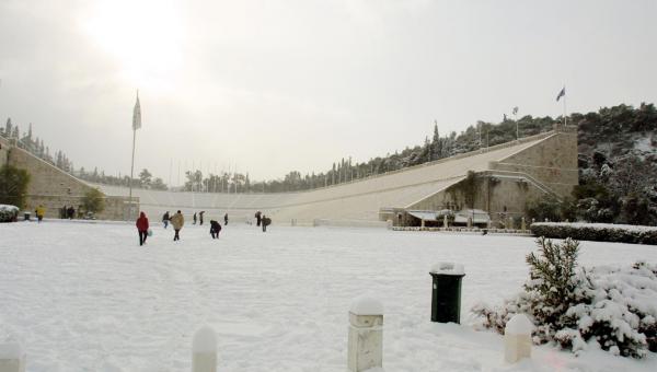 Χιόνια στην Αθήνα