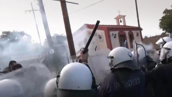 Επίθεση με χημικά σε αγρότες