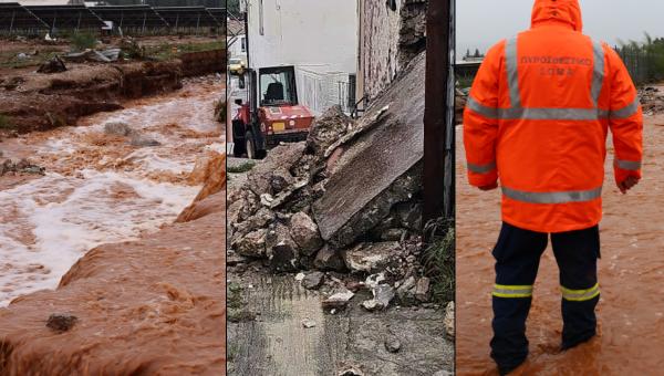 Καταστροφές από την κακοκαιρία Byron