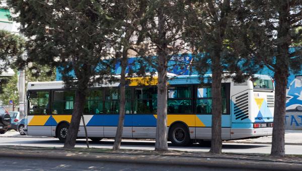 Μπλε λεωφορεία