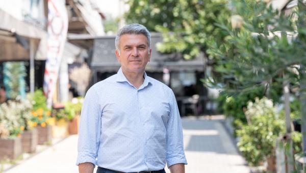 Ο δήμαρχος Νέας Ιωνίας, Παναγιώτης Μανούρης