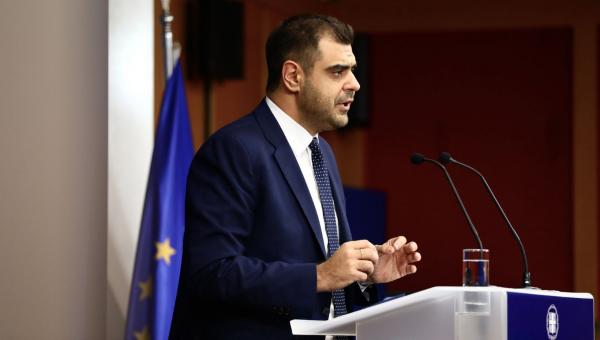 Ο κυβερνητικός εκπρόσωπος Παύλος Μαρινάκης