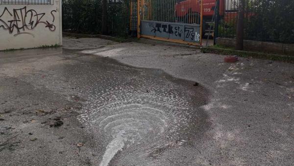 Πλημμύρα σε σχολείο