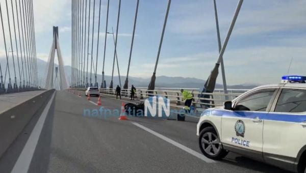 Τραγωδία στη γέφυρα Ρίου-Αντιρρίου: Νταλίκα «σάρωσε» μοτοσικλέτα – Νεκρός ο αναβάτης