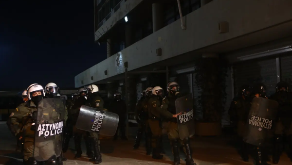 Επιχείρηση της ΕΛΑΣ στο Αριστοτέλειο Πανεπιστήμιο Θεσσαλονίκης