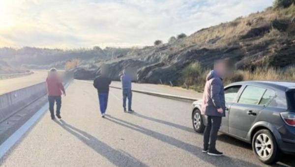 Κατολίσθηση στην Ιονία Οδό