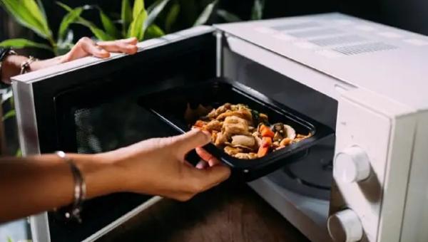 Μικροπλαστικά - ζέσταμα σε φούρνο μικροκυμάτων