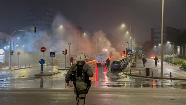 Θεσσαλονίκη, ΑΠΘ, επεισόδια, ΜΑΤ