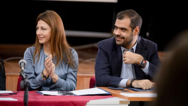 Σοφία Ζαχαράκη, Παύλος Μαρινάκης