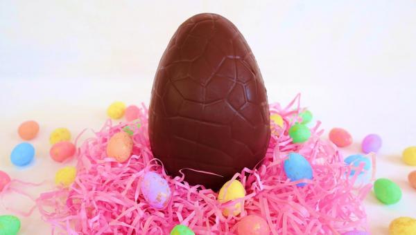 σοκολατένια πασχαλινά αυγά