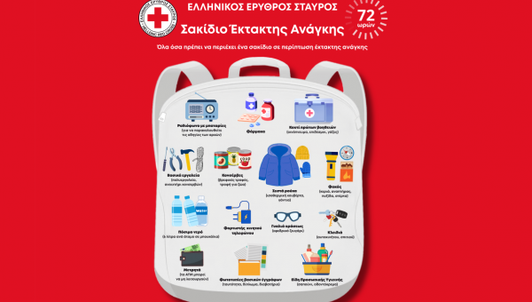 σακίδιο έκτακτης ανάγκης