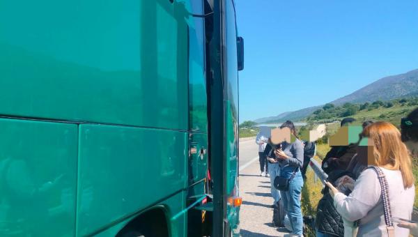 Τροχαίο με το ΚΤΕΛ Κέρκυρας γεμάτο φοιτητές