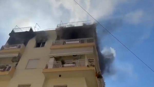 Φωτιά σε διαμέρισμα στην Πάτρα