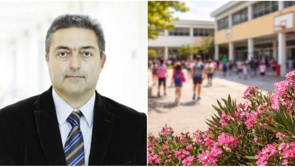 Ο καθηγητής Πνευμονολογίας της Ιατρικής Σχολής ΕΚΠΑ, Θεόδωρος Βασιλακόπουλος μιλάει για την πικροδάφνη στα σχολεία