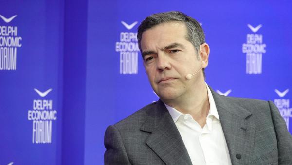 Ο Αλέξης Τσίπρας στο Φόρουμ Δελφών
