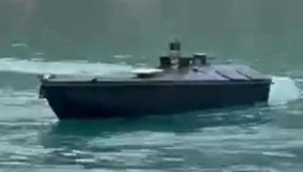 Θαλάσσιο drone στη Λευκάδα