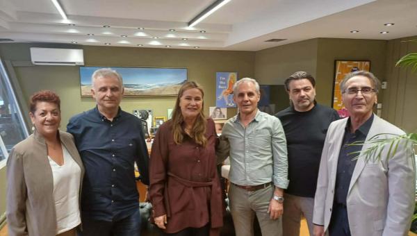 Συναντήση του ΔΣ της ΠΑΝ.Ε.ΔΙ.Σ.Α.Ε.Κ. με πρόεδρο ΙΝΕΔΙΒΙΜ