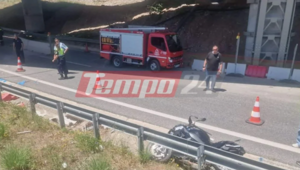 Τροχαίο με μηχανή στην Πάτρα με νεκρούς πατέρα και γιο