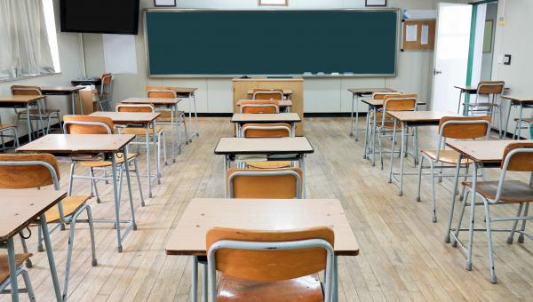 σχολική τάξη, θρανία, σχολείο, μαυροπίνακας