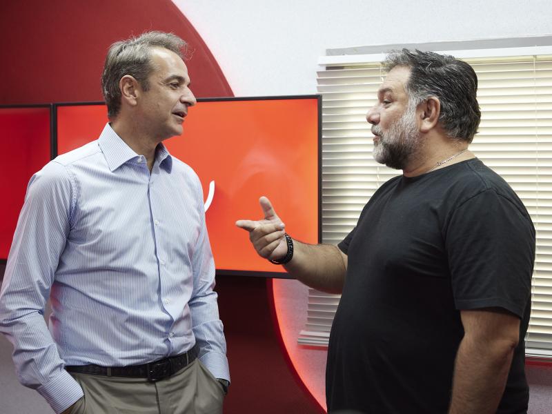 μητσοτάκης ραδιόφωνο