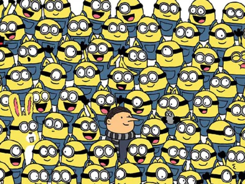 Οπτική Ψευδαίσθηση με Minions