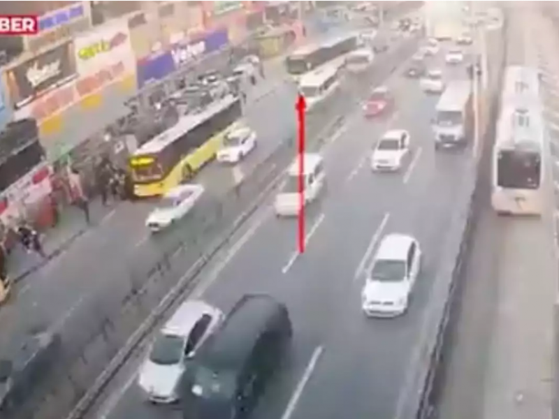 Τροχαίο με λεωφορείο στην Κωνσταντινούπολη